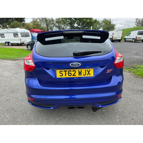 256 - 2013 Ford Focus ST-2 Turbo, 1999cc. CAT D 2017. Registration number ST62 WJX. VIN number WFOKXXGCBKC... 