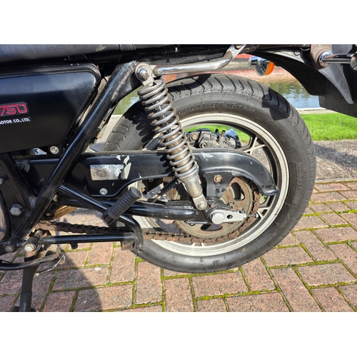 316 - 1979 Suzuki GS750, 748cc. Registration number YPK 257T. Frame number GS750E-27431. Engine number GS7... 