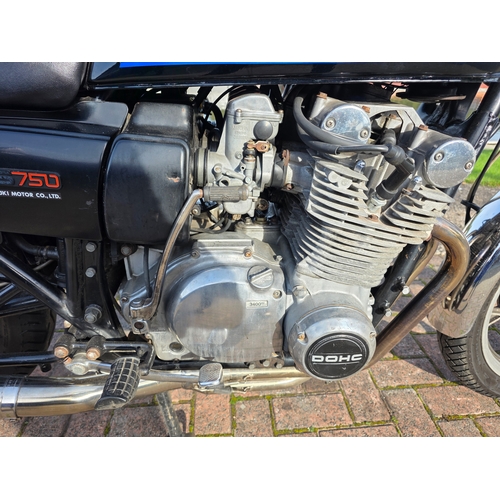 316 - 1979 Suzuki GS750, 748cc. Registration number YPK 257T. Frame number GS750E-27431. Engine number GS7... 
