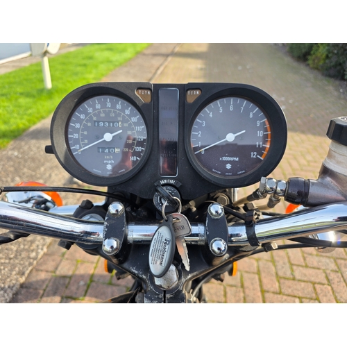 316 - 1979 Suzuki GS750, 748cc. Registration number YPK 257T. Frame number GS750E-27431. Engine number GS7... 