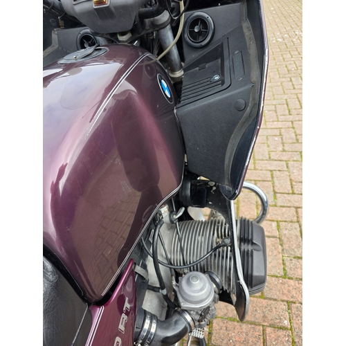 317 - 1992 BMW R100RT, 980cc. Registration number K744 MEU. Frame number 6337810. Engine number (not found... 