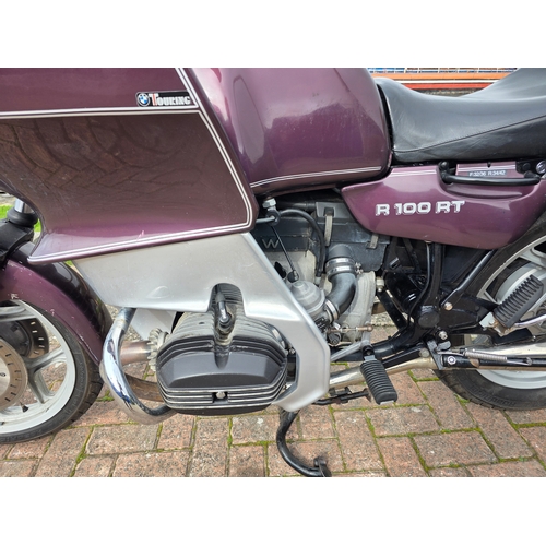 317 - 1992 BMW R100RT, 980cc. Registration number K744 MEU. Frame number 6337810. Engine number (not found... 