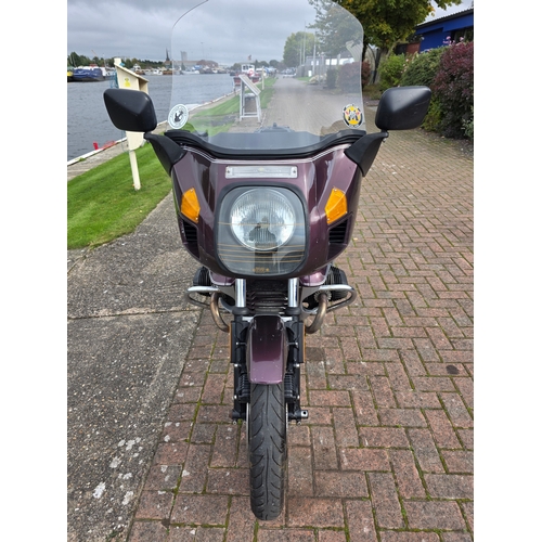 317 - 1992 BMW R100RT, 980cc. Registration number K744 MEU. Frame number 6337810. Engine number (not found... 