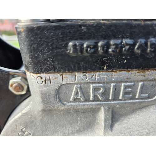 318 - 1937 Ariel Red Hunter, 500cc. Registration number EUM 21 (non transferrable). Frame number XF 9395. ... 