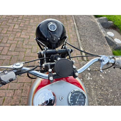 318 - 1937 Ariel Red Hunter, 500cc. Registration number EUM 21 (non transferrable). Frame number XF 9395. ... 