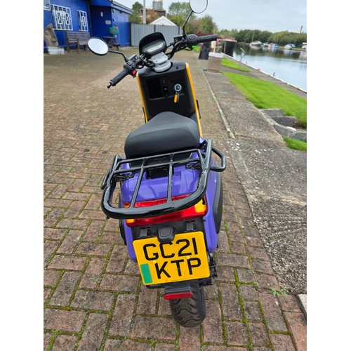 2 - 2021 NQi GT Pro Cargo Electric scooter. Registration number GC21 KTP. Sold with the V5C, 1 x key, on... 
