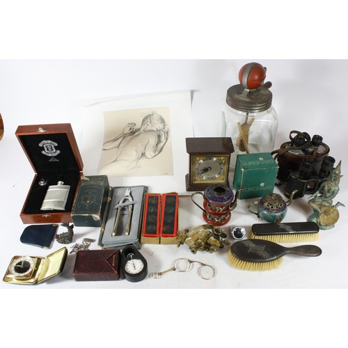 42 - ***WITHDRAWN FROM AUCTION***A collection of mid twentieth century and later homewares to include, a ... 