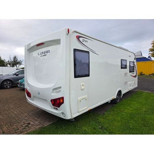 251 - 2018 Luna Ultima 544 caravan. Chassis number SGLS 000LUJ1039558.Sold with the service book, manuals,... 