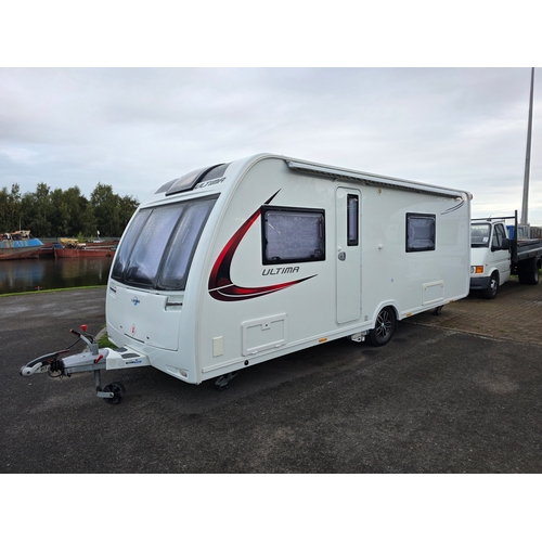 251 - 2018 Luna Ultima 544 caravan. Chassis number SGLS 000LUJ1039558.Sold with the service book, manuals,... 