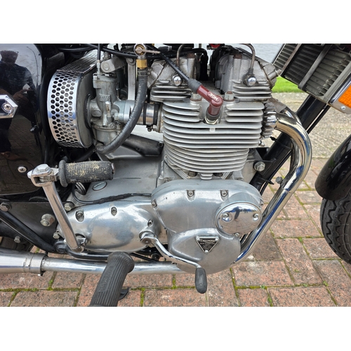 1971 Triumph T150 Trident, 750cc. Registration number WWT 183J. Frame ...