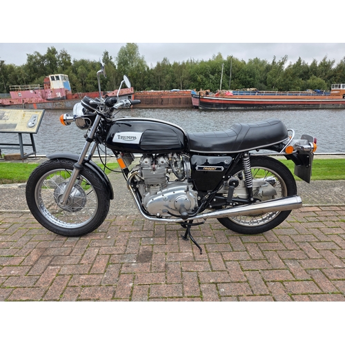 1971 Triumph T150 Trident, 750cc. Registration number WWT 183J. Frame ...