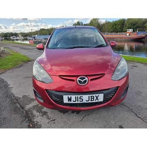 2015 Mazda 2 Tamura, 1349cc, petrol. Registration number WJ15 JBX. VIN ...