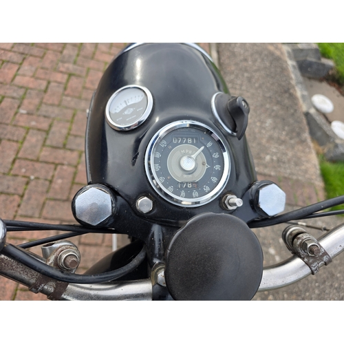 1959 Velocette Venom, 500cc. Registration number 148 DTX. Frame number ...
