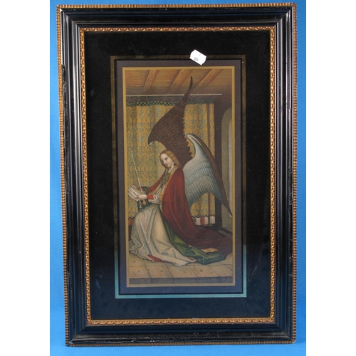 2 - SET OF 5 19TH CENTURY THE ANNUNCIATION PRINTS STEPHAN LOTHENER