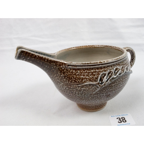 38 - SHEILA CASSON STUDIO POTTERY JUG