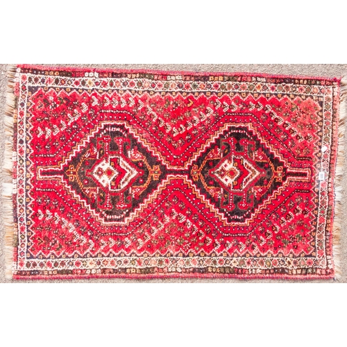 600 - SM' MIDDLE EASTERN RUG 130CM X 83CM