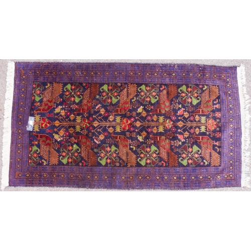 512 - MODERN PERSIAN RUG 204CM X 112CM