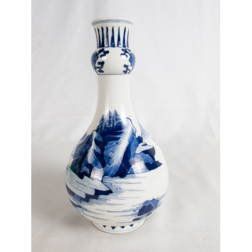 96 - KANGXI BLUE & WHITE VASE