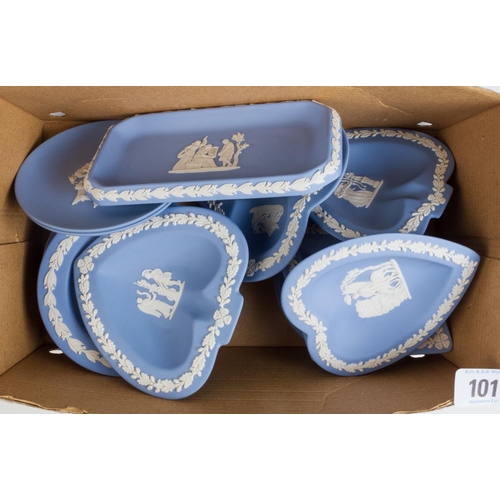 101 - WEDGWOOD JASPERWARE PIN DISHES