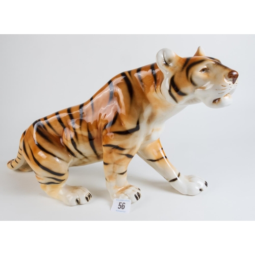 56 - LGE ROYAL DUX TIGER FIGURE 51CM