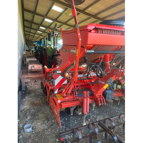 15B - KUHN VENTA 3030 COMBINATION DRILL WITH HR3030 POWER HARROW, 2019