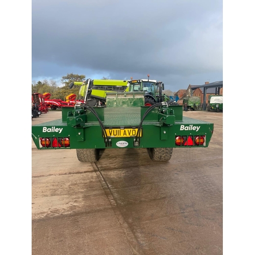 24 - BAILEY FLAT BED TRI-AXLE TRAILER, 2018