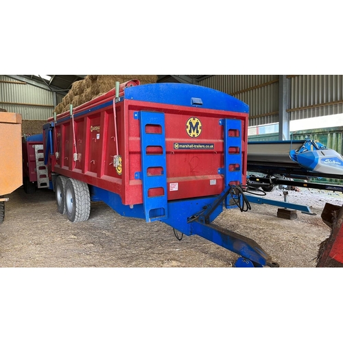 13 - MARSHALL 12 TONNE GRAIN TRAILER