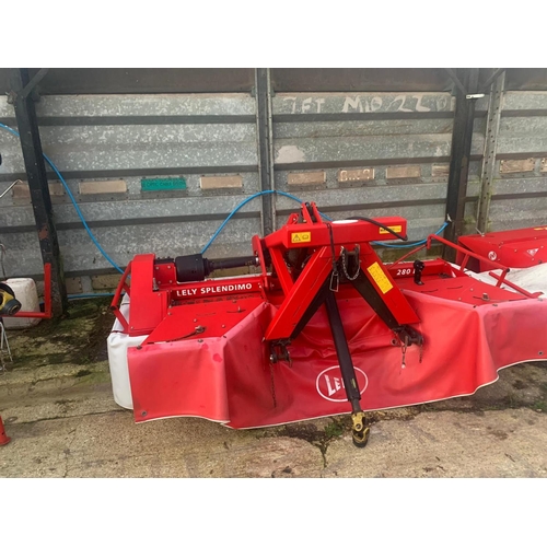 17 - LELY 280MC FRONT MOWER CONDITIONER