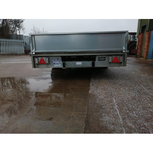 3 - IFOR WILLIAMS 16' FLAT BED TRAILER