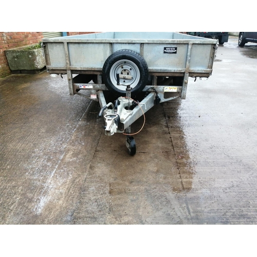 3 - IFOR WILLIAMS 16' FLAT BED TRAILER