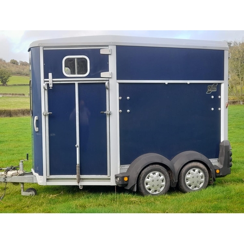 4 - IFOR WILIAMS 506 HORSE TRAILER