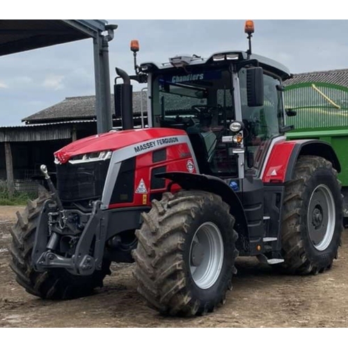 89 - MASSEY FERGUSON 8S. 265 DYNA7 EXCLUSIVE, 50 KPH