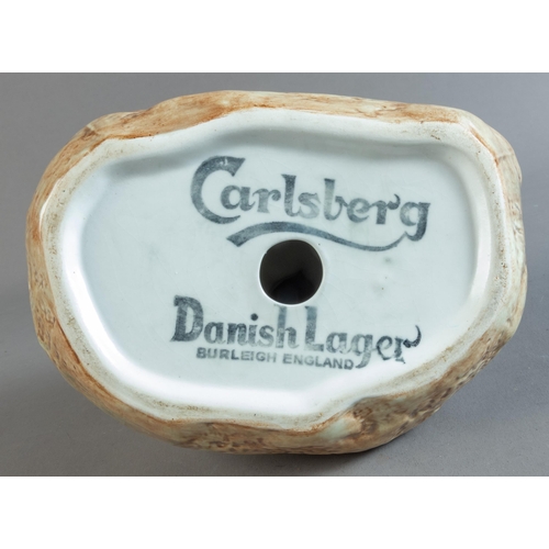 43 - CARLSBERG DANISH LAGER ADVERTISING FIGURE BY BURLEIGH