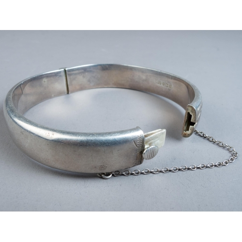 159 - SILVER BRACELET 18.5G