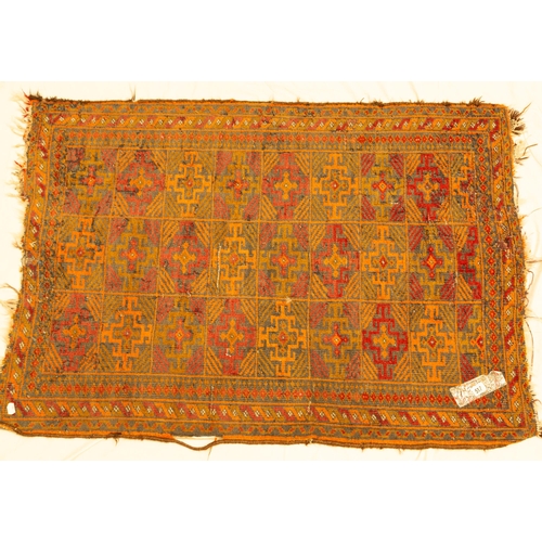 517 - SMALL EASTERN RUG 120CM x 85CM