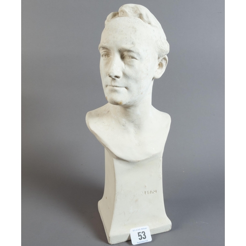 53 - AN ARTISCO CERAMIC BUST 33CM