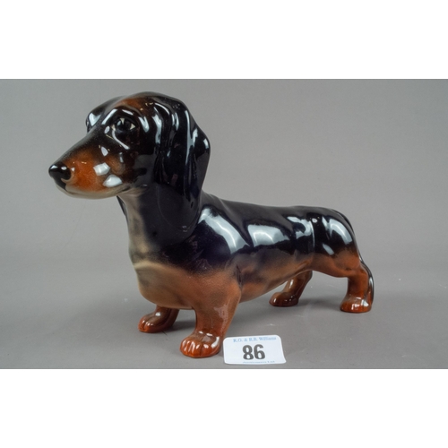 86 - BESWICK DACHSHUND FIGURE