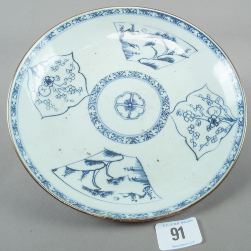 91 - ORIENTAL PLATE 21CM