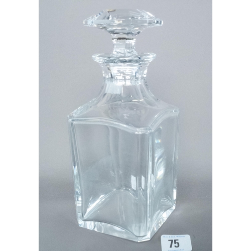 75 - BACCARAT 'PERFECTION' CRYSTAL DECANTER