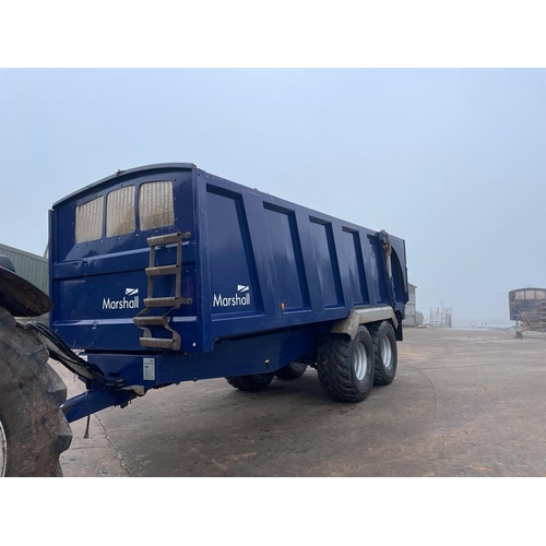 227 - MARSHALL 16 TONNE GRAIN TRAILER