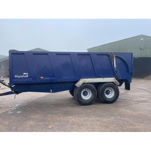 227 - MARSHALL 16 TONNE GRAIN TRAILER