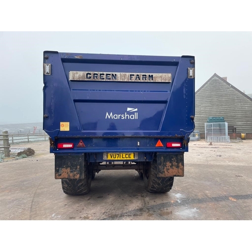 227 - MARSHALL 16 TONNE GRAIN TRAILER