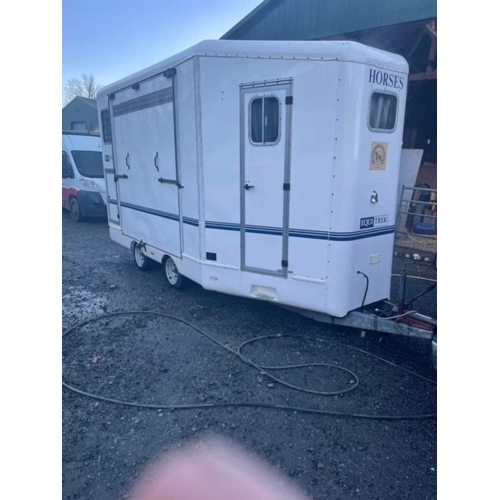 234 - EQUITREK HORSE BOX TRAILER