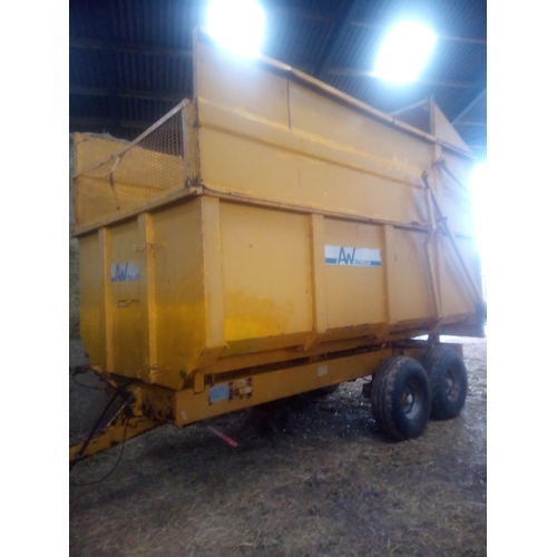 238 - AW 8 TON GRAIN/SILAGE TRAILER