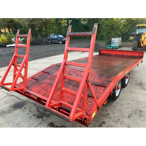 240 - HERBST LOW LOADER 17' LONG TRAILER