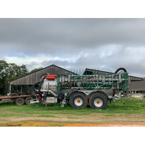 262 - 2002 PICHON SV20 SLURRY TANKER