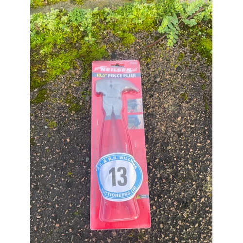 13 - FENCING PLIERS