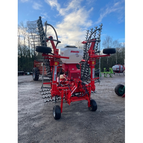 210 - GRASS HARROWS WITH SEED AND GPS