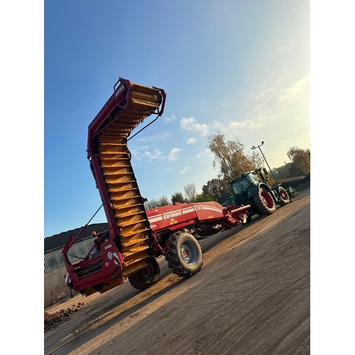 123 - GRIMME GTS POTATO HARVESTER, 2017