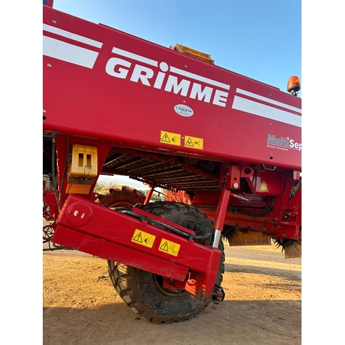 123 - GRIMME GTS POTATO HARVESTER, 2017